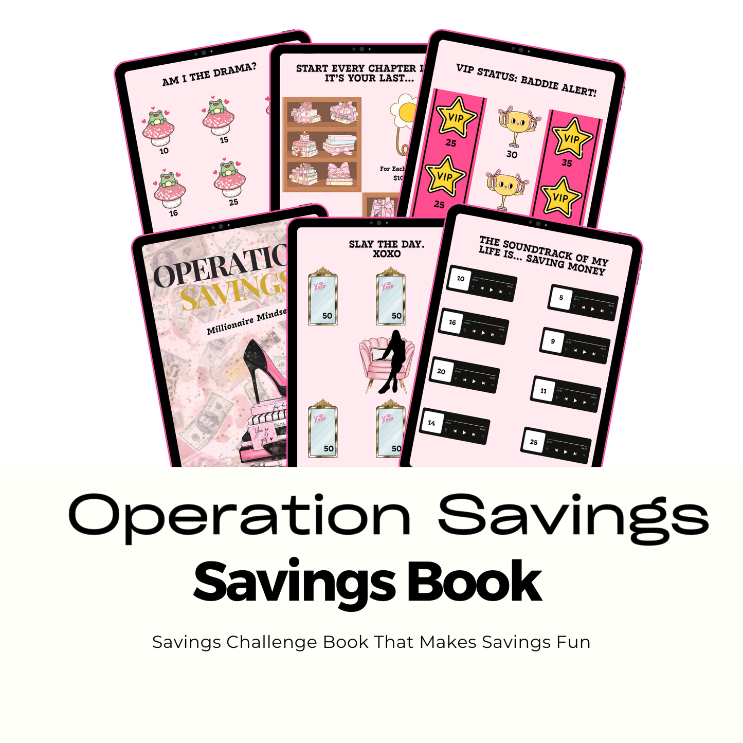 Operation Savings: Savings Challenge Book