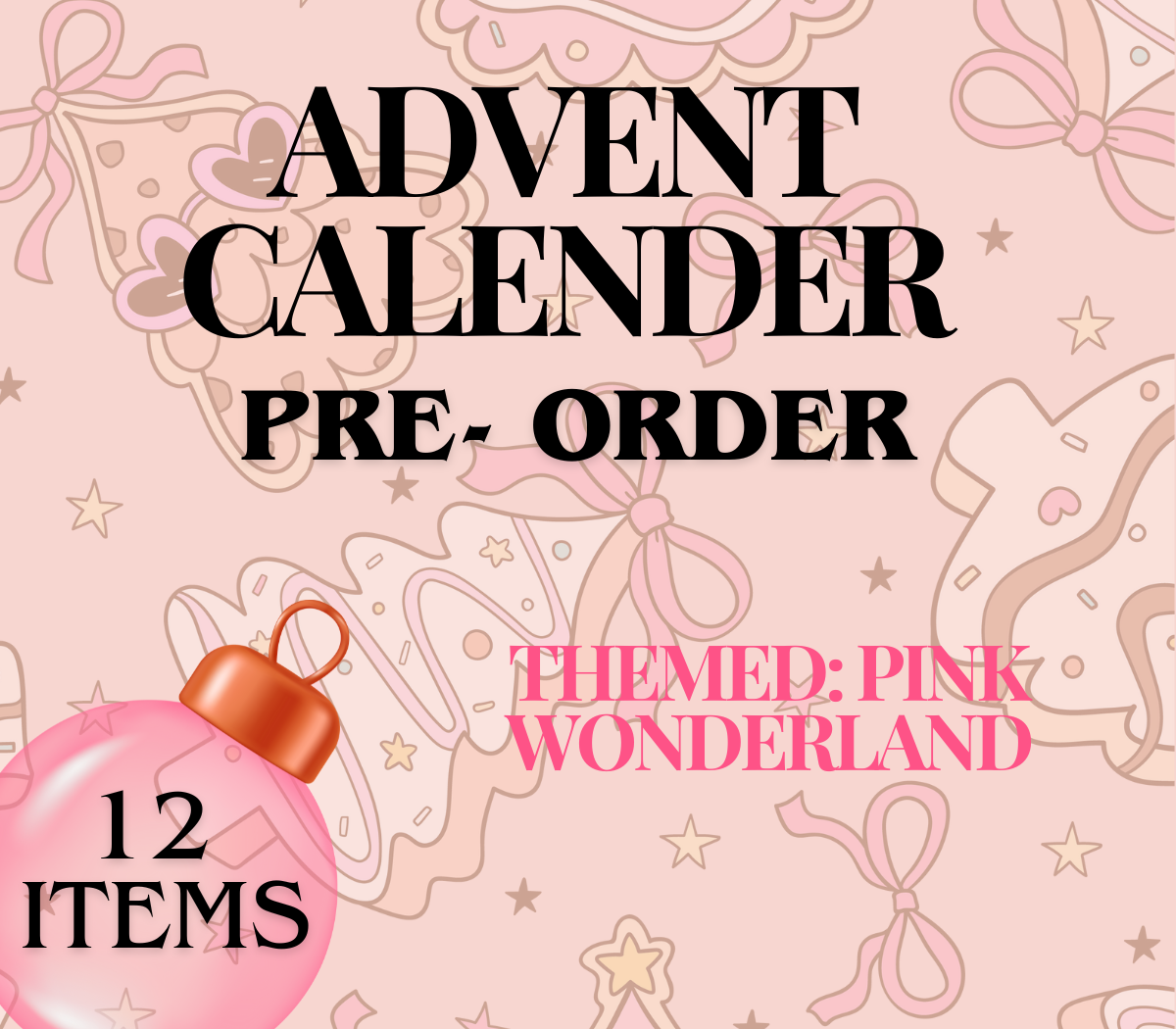 CHRISTMAS ADVENT CALENDER BOX