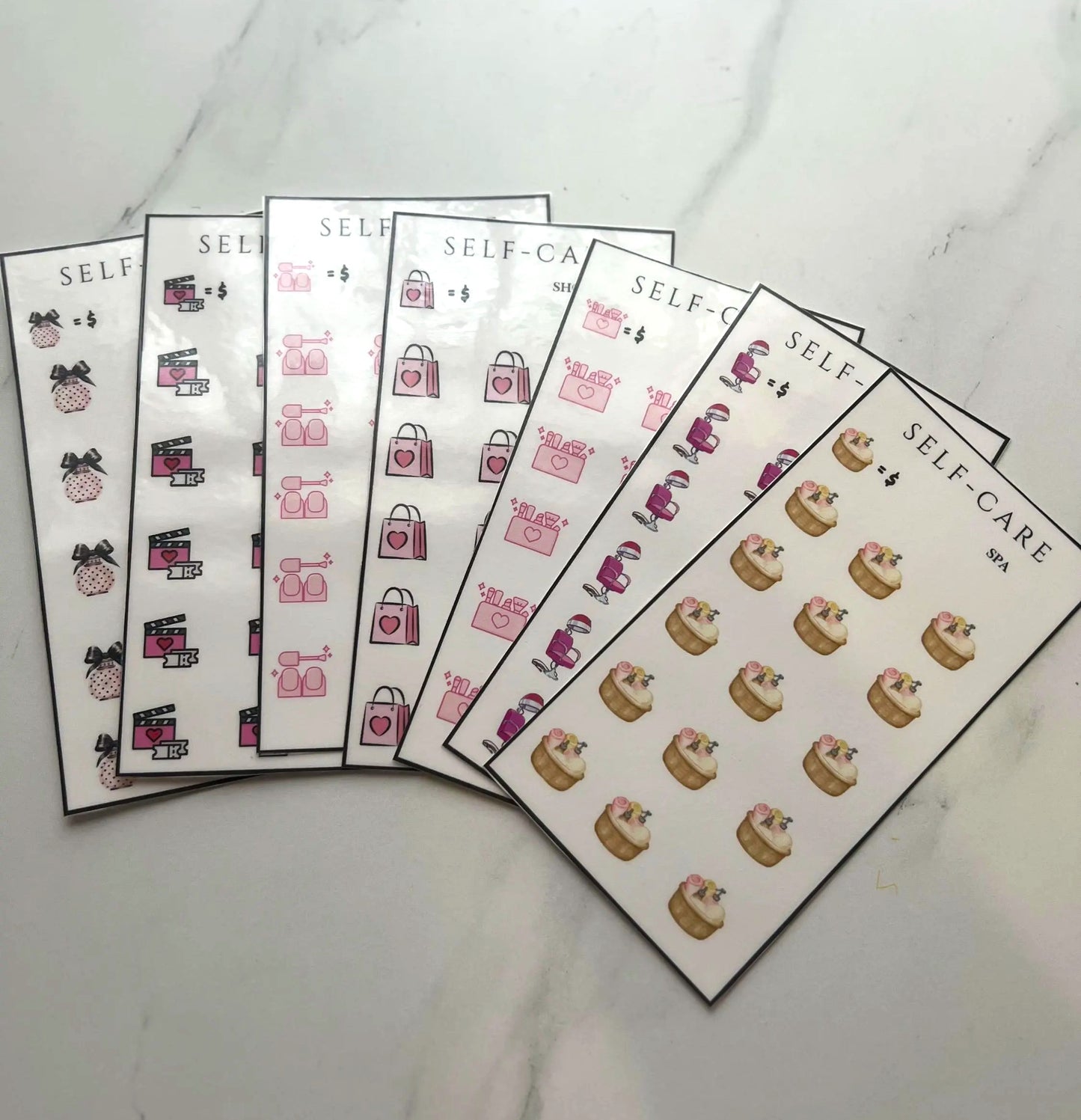 Self-Care Essential Bundle Trackers