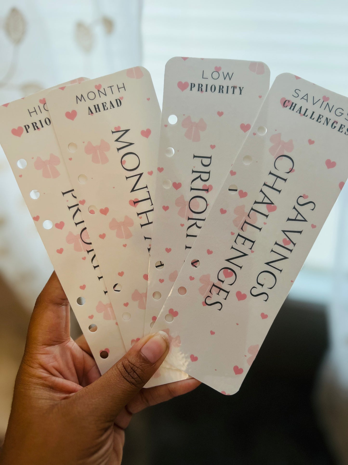 A6 Bookmark Category Bundle