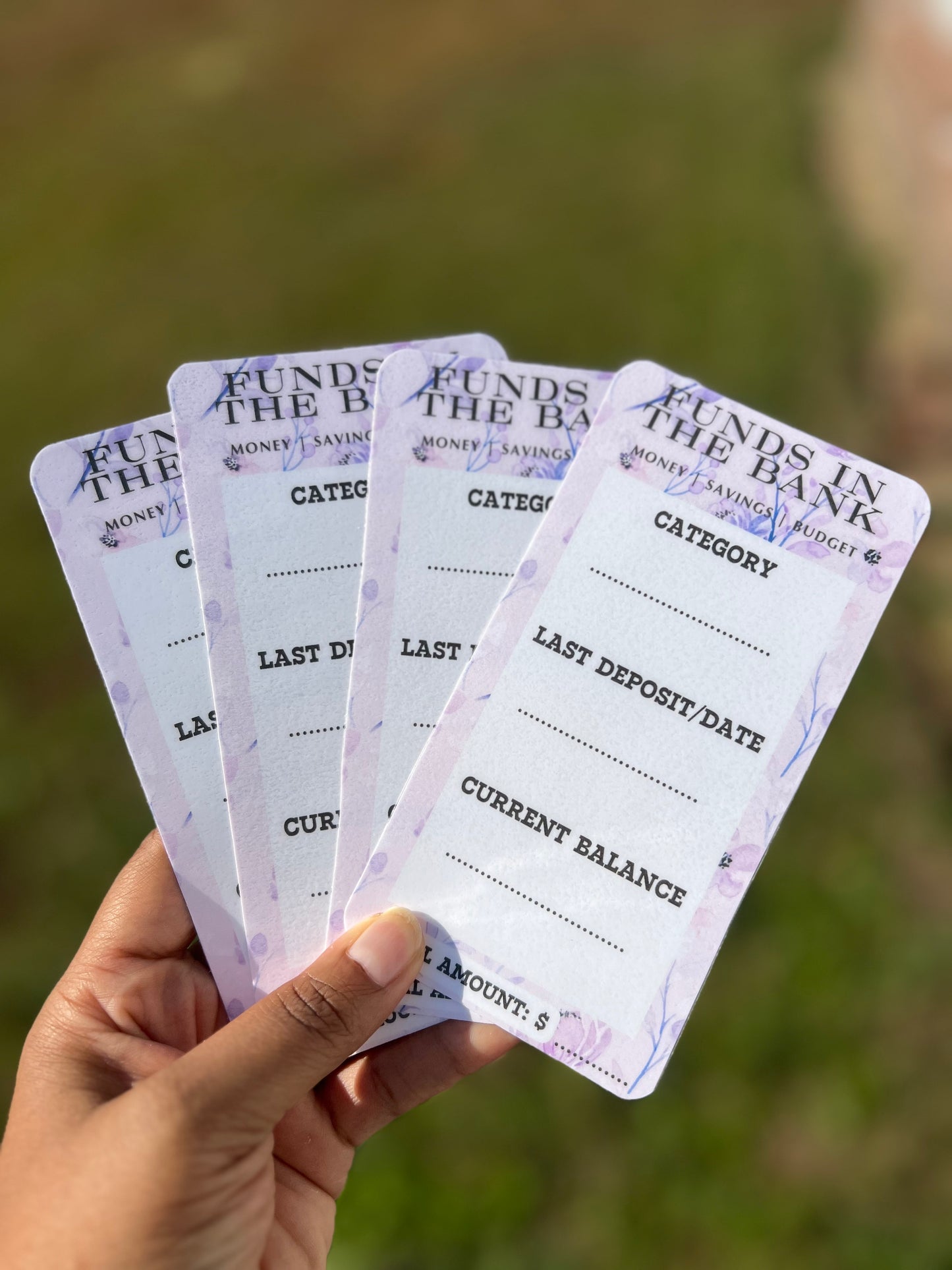 Funds In The Bank Placeholders