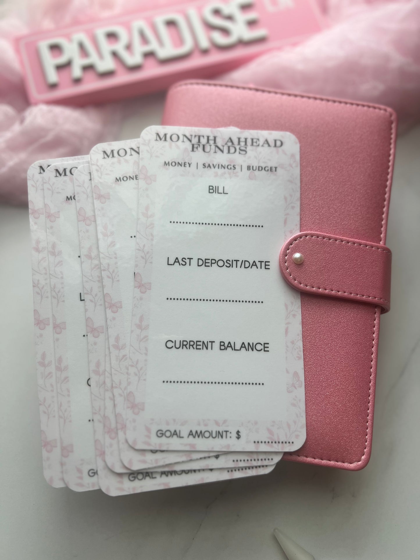 Month Ahead Savings Binder