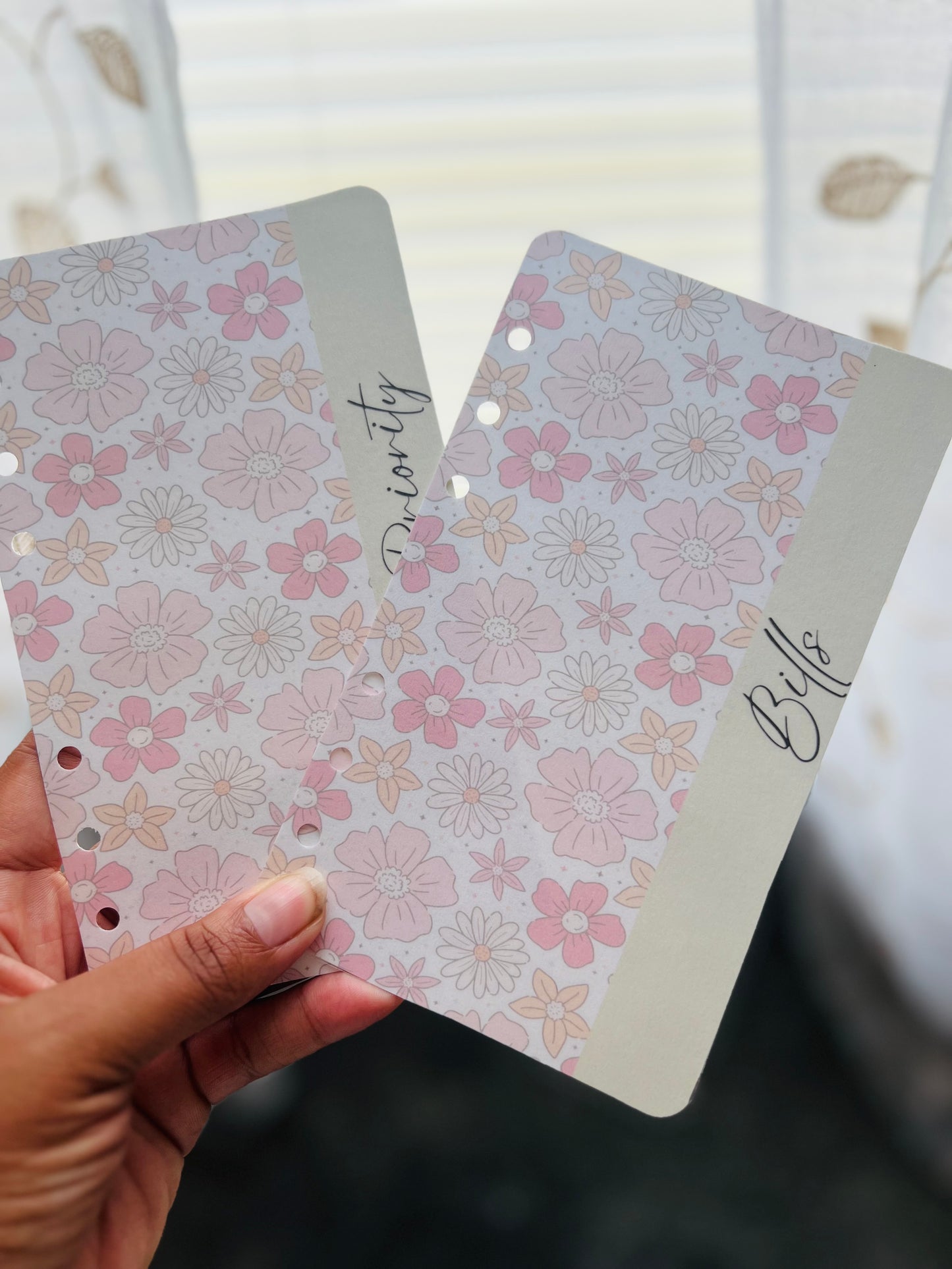 Floral A6 Dashboard Bundle