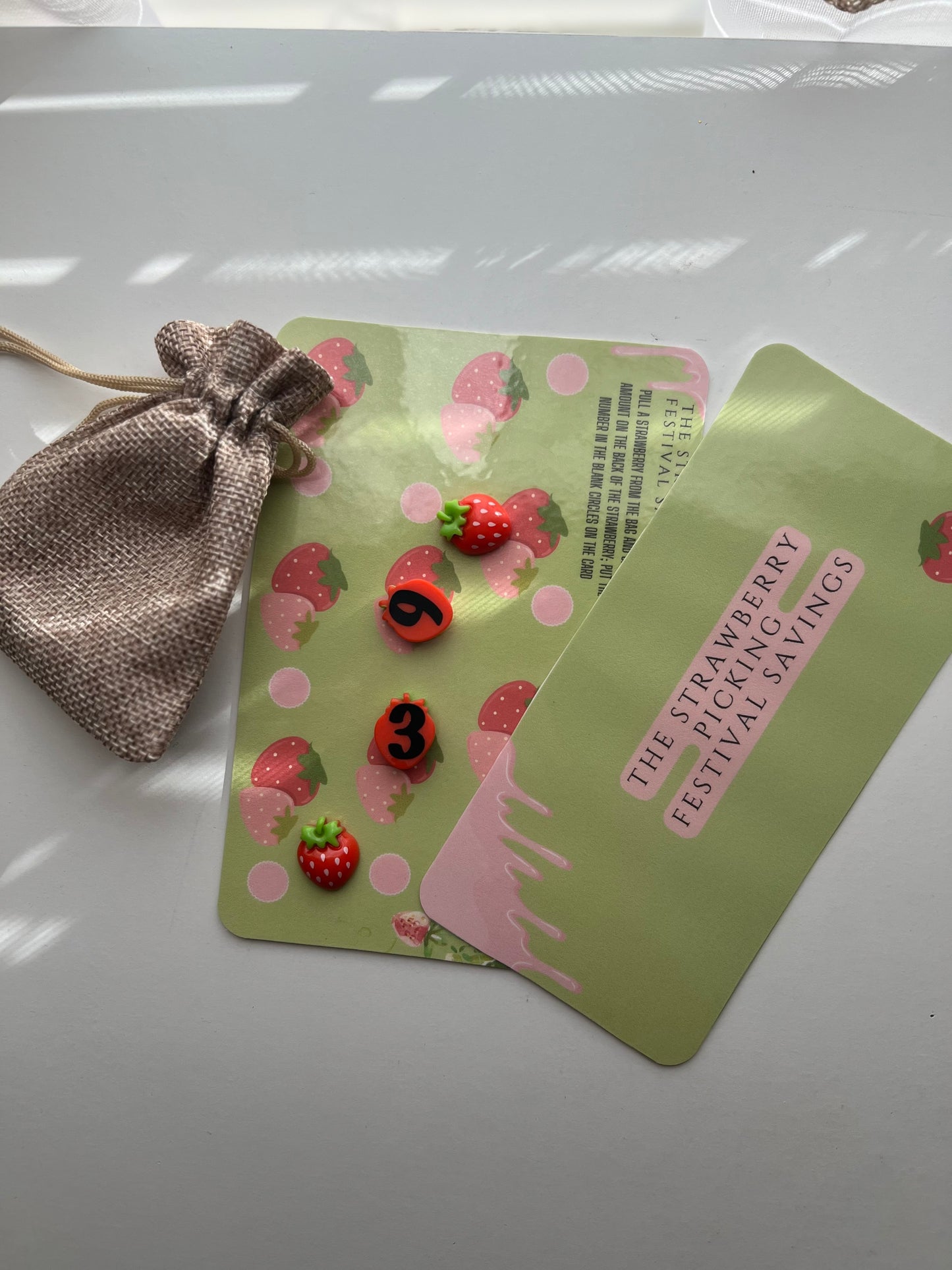 Strawberry Picking Saving Challenge