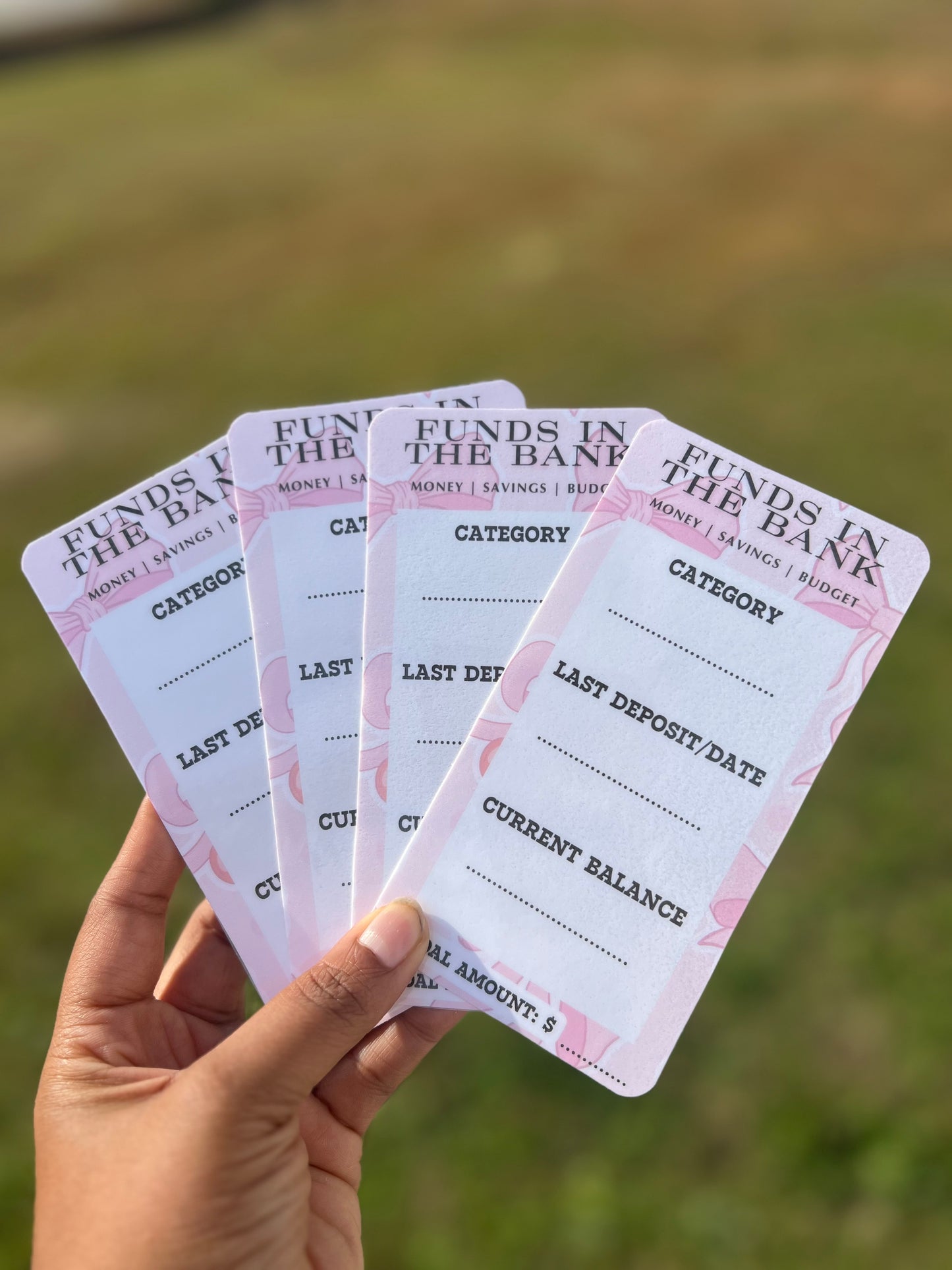 Funds In The Bank Placeholders