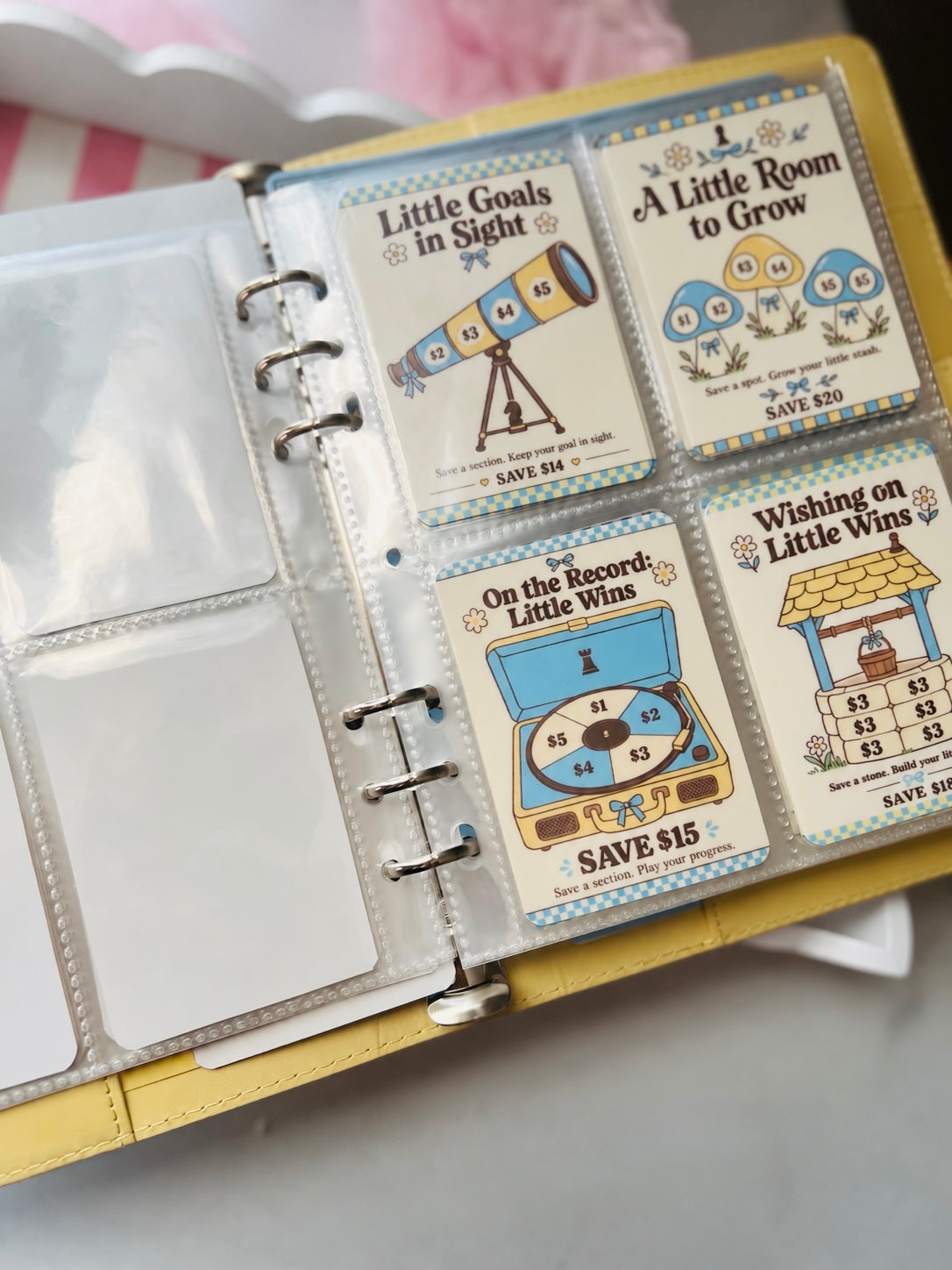 100 Bows and Checks Binder
