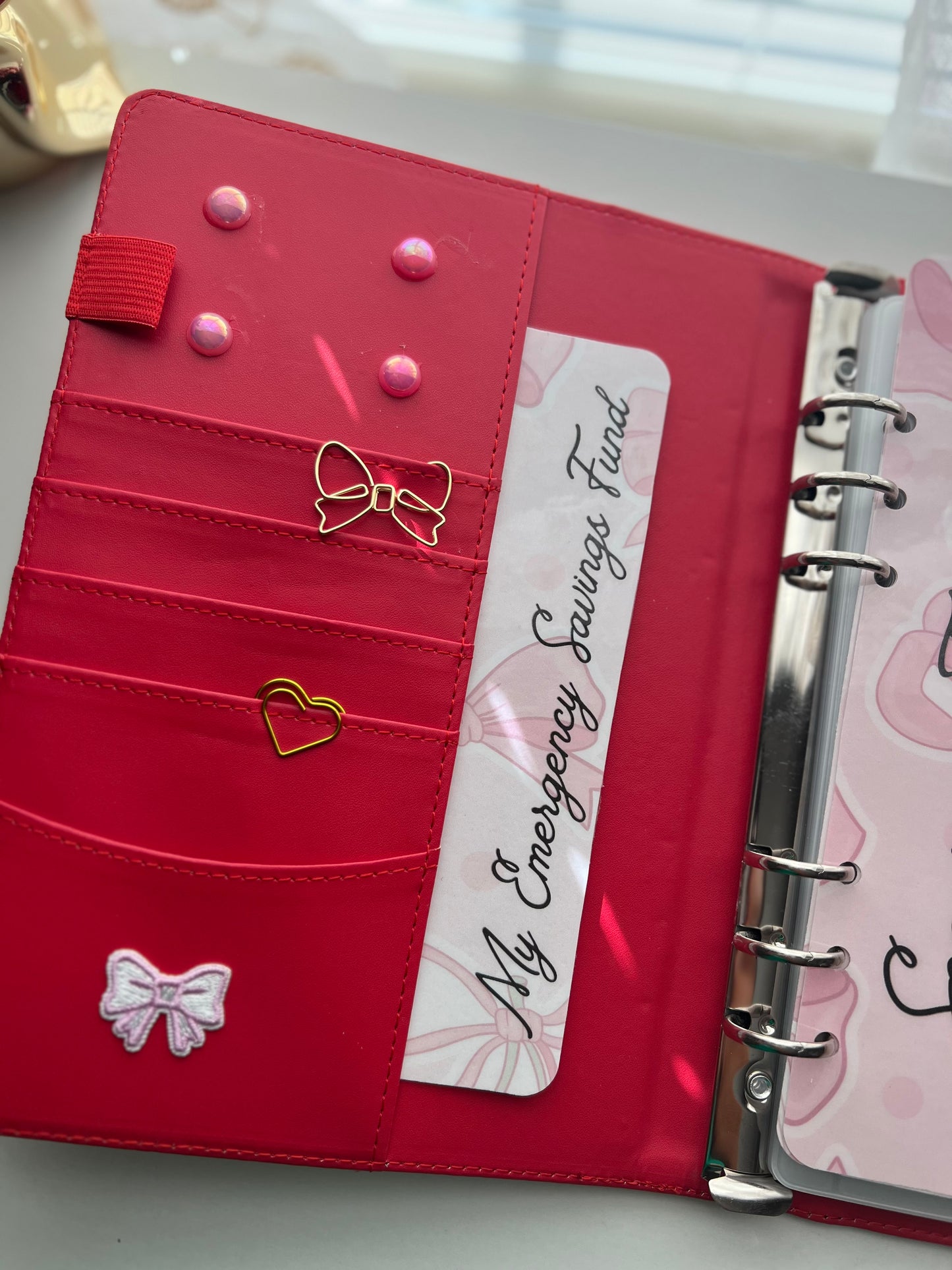 Emergency Fund Savings Binder