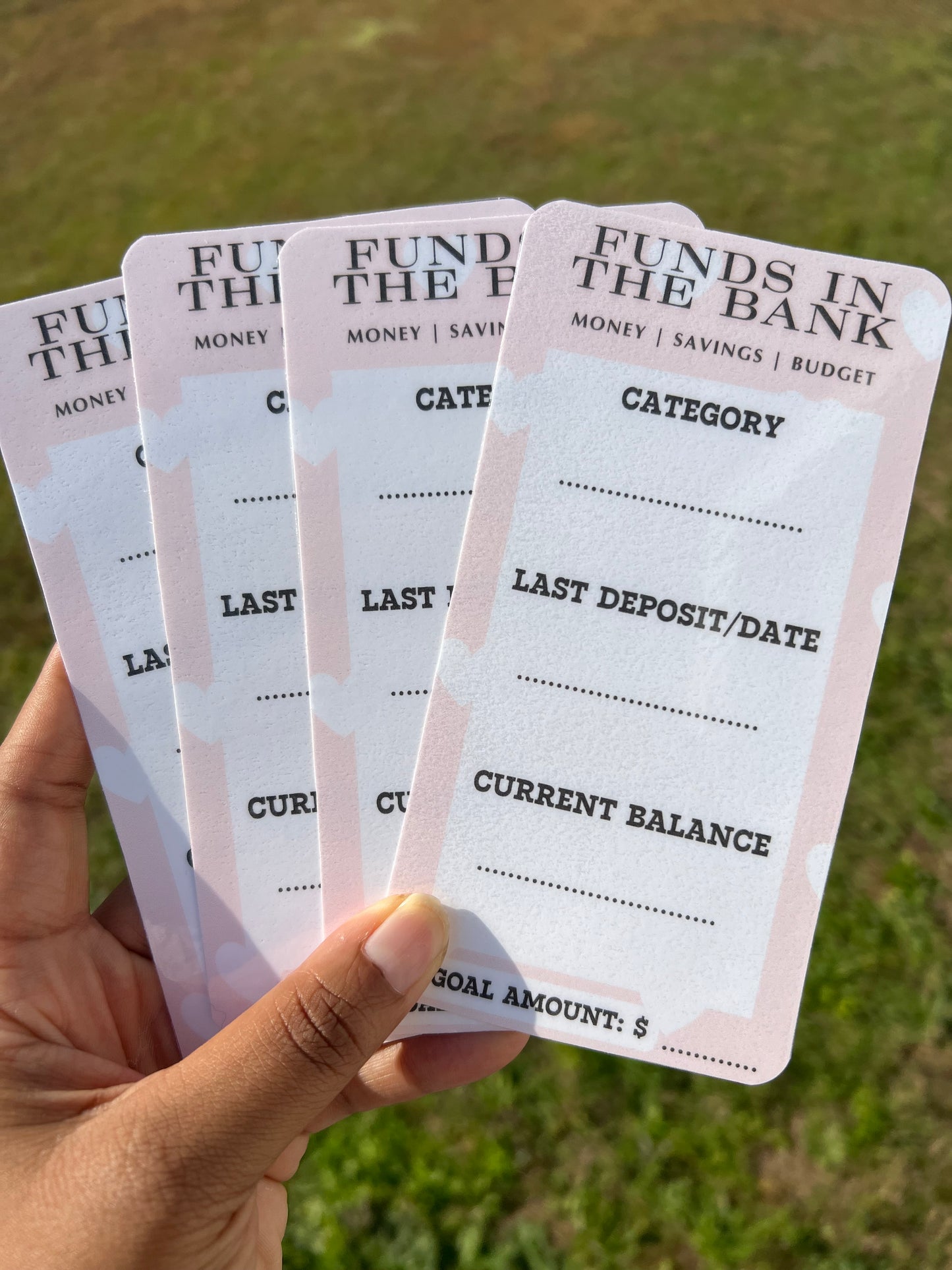 Funds In The Bank Placeholders