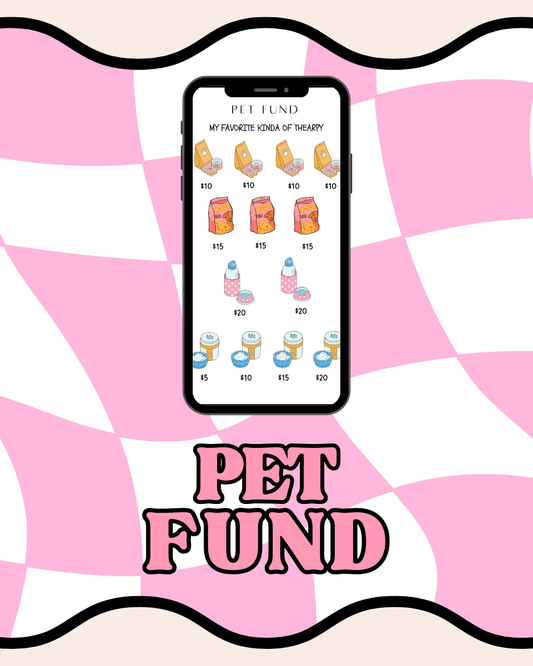 Pet Fund Saving Tracker