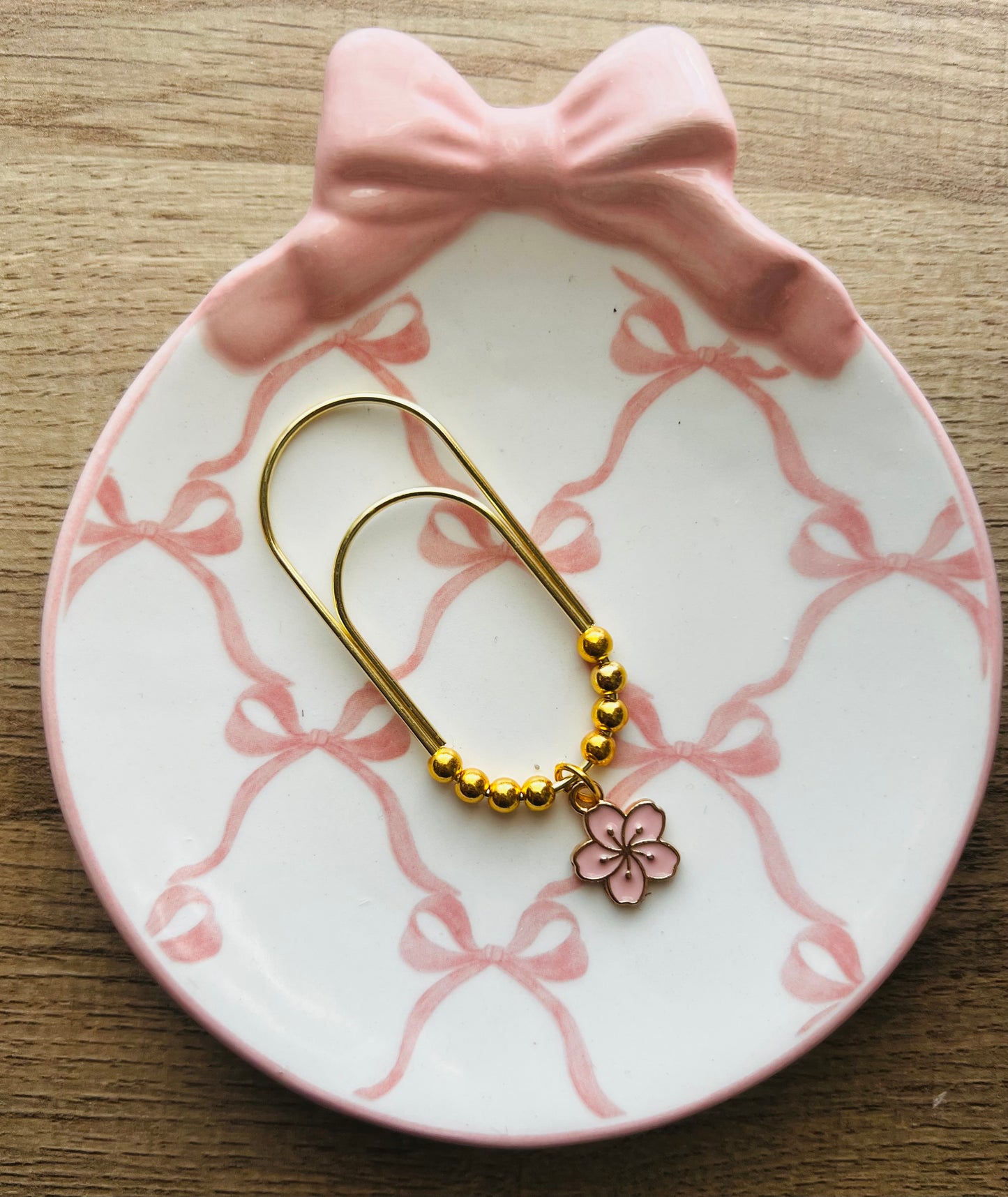 Flower Love Paper Clip