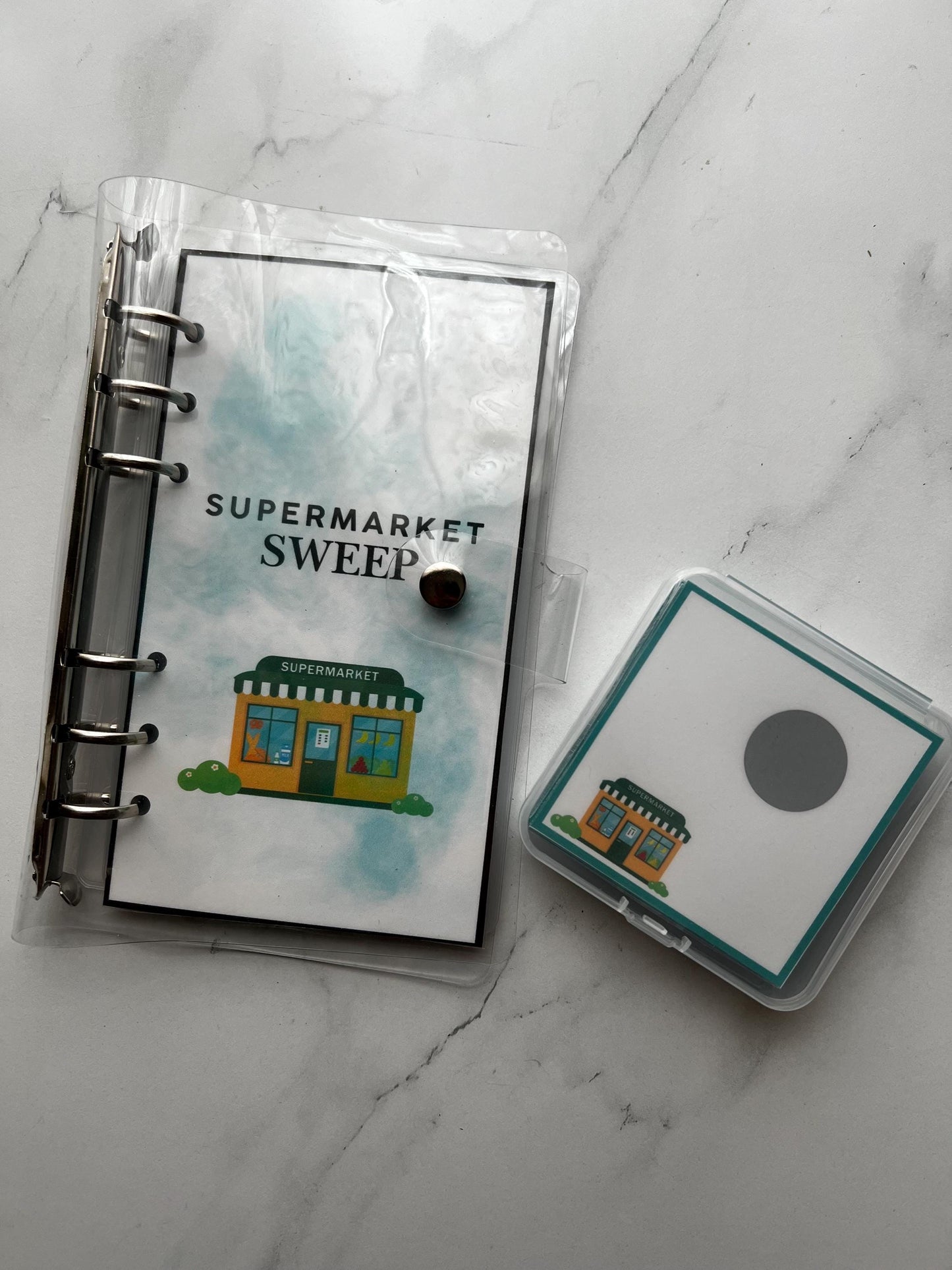 SuperMarket Sweep Saving Game; Interactive Savings Challenge;