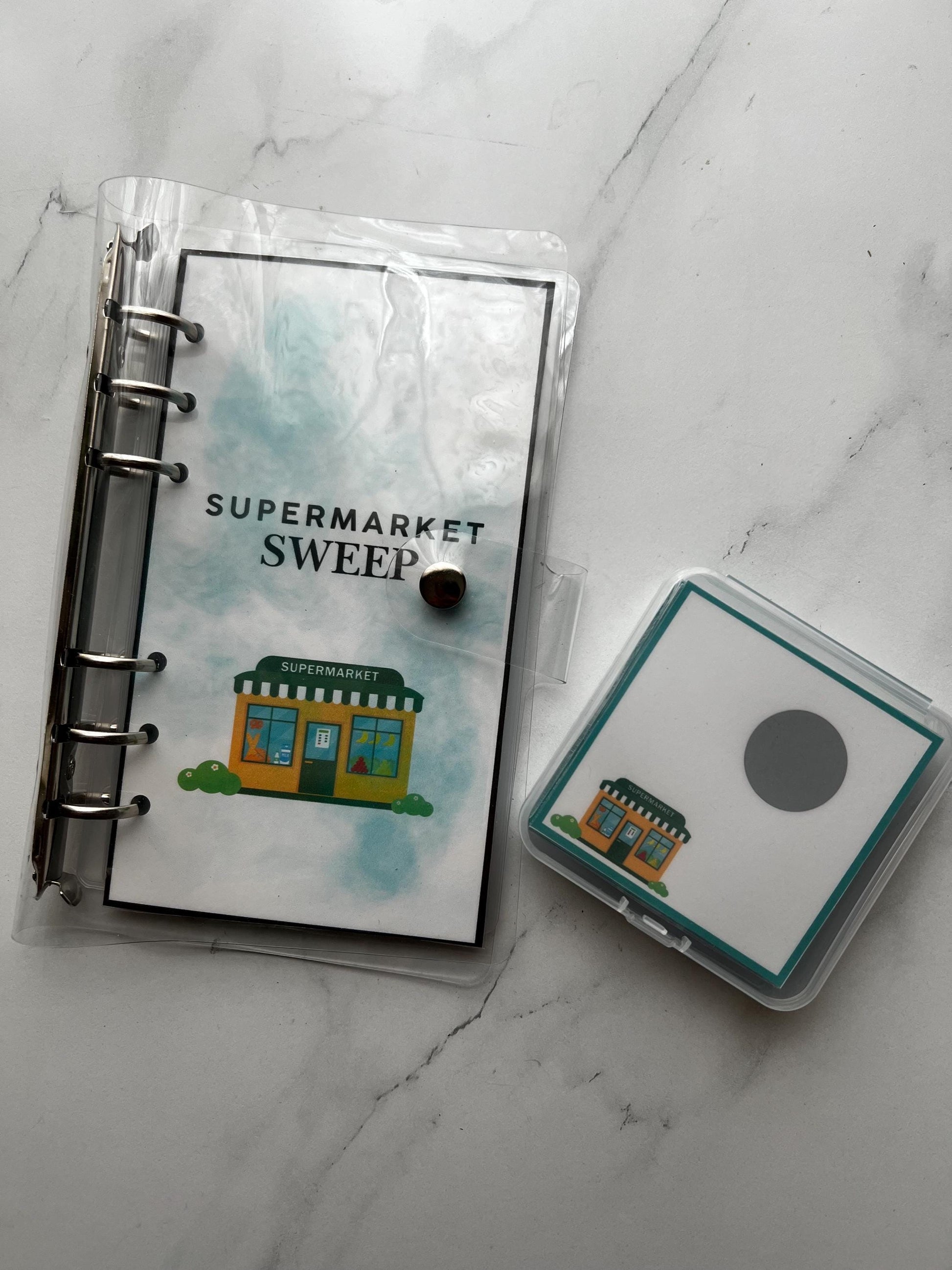 SuperMarket Sweep Saving Game; Interactive Savings Challenge;