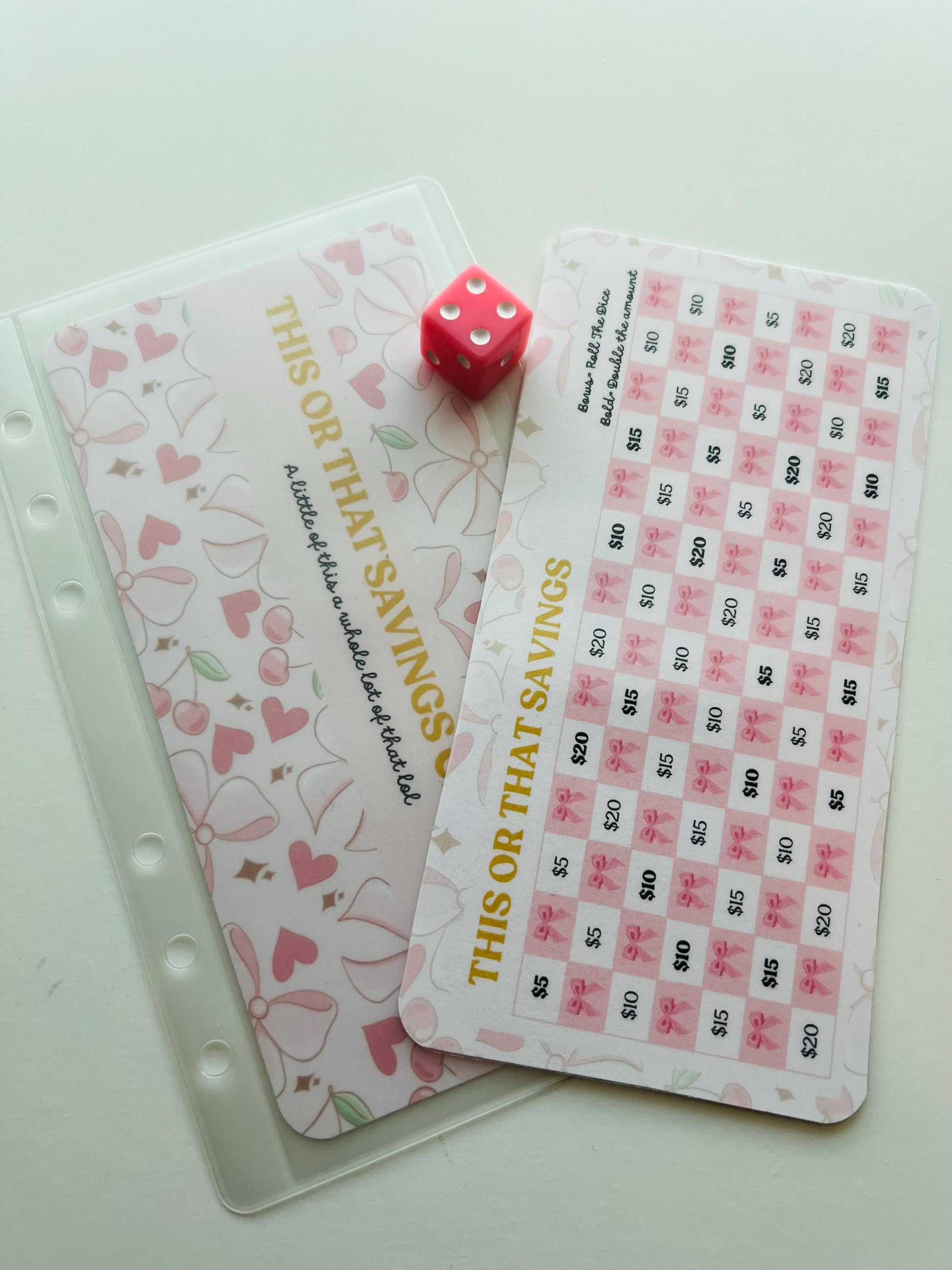 It All Adds Up Savings; Dice Savings Challenge